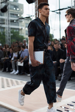 black-boys:  Simon Paul | Louis Vuitton S/S