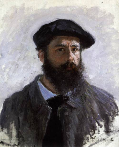 allegoryofart:  Self-Portrait in a Beret, Claude Monet, 1886