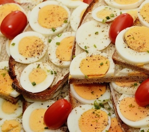 Hard Boiled Egg Sandwich Recipe