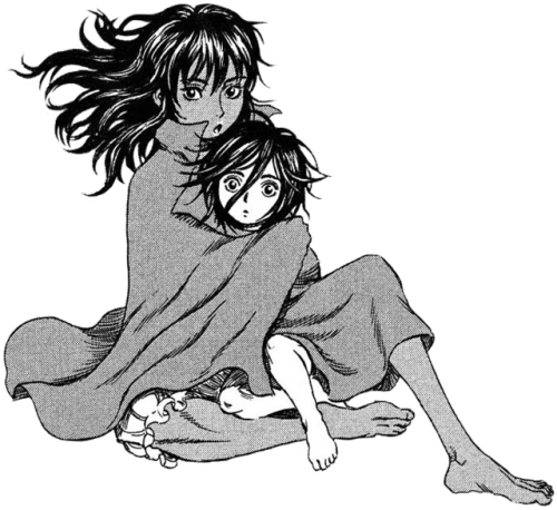 berserktransparents:casca and the moonlight boy