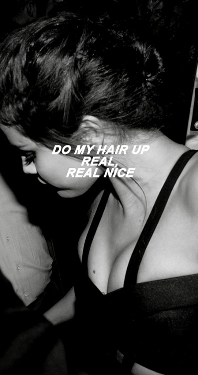 nightignales:Cause I just wanna look good for  y o u…