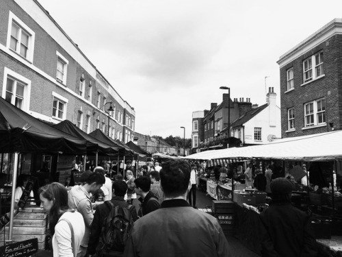 Saturday Mornings in Broadway Market. 