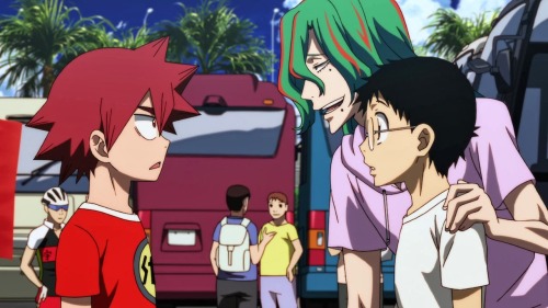werebike:  werebike:  this looks like onoda & naruko are elementry school friends and onoda invited naruko over for sleepover but when naruko gets there he mets with onodas mom ‘oh so you are this naruko-kun sakamichi has talked about’ makishima