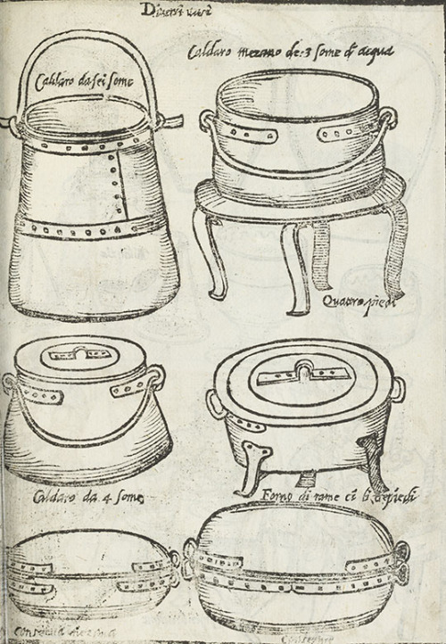 We recently digitised some illustrations from a cook book written around 1570 by Bartolomeo Scappi, 