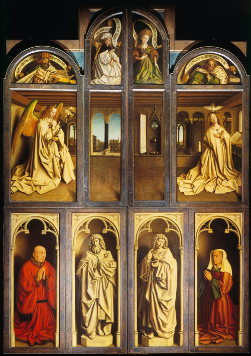 The same Altarpiece, but closed.