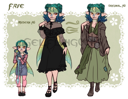 Fast sheet of a new baby :D she was important for our modern AU as little sister from NimueBut i wan