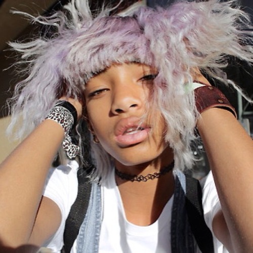 imninm:Black girls with purple/lavender hair