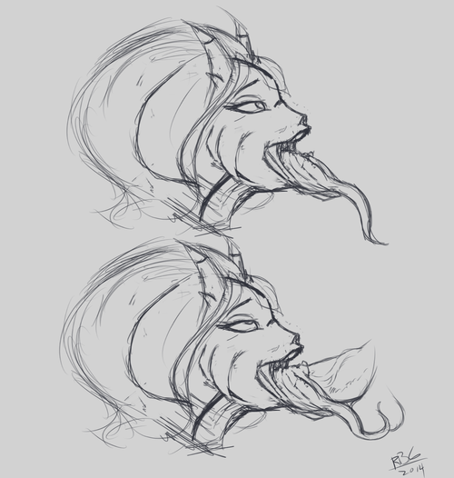 thetenk replied to your photoset “Finally gave my OC T’Yenae a color scheme.