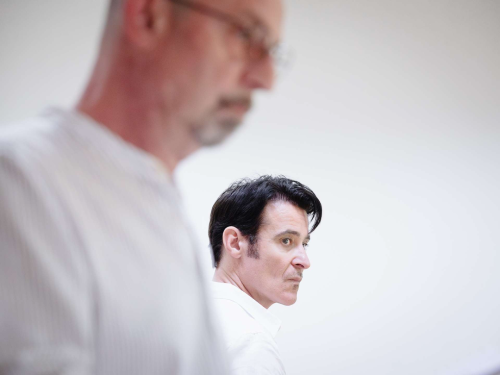 More Exclusive Pictures Of Goran From The Rehearsal Of "Ekvinocijo"