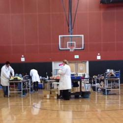 Blood drive.