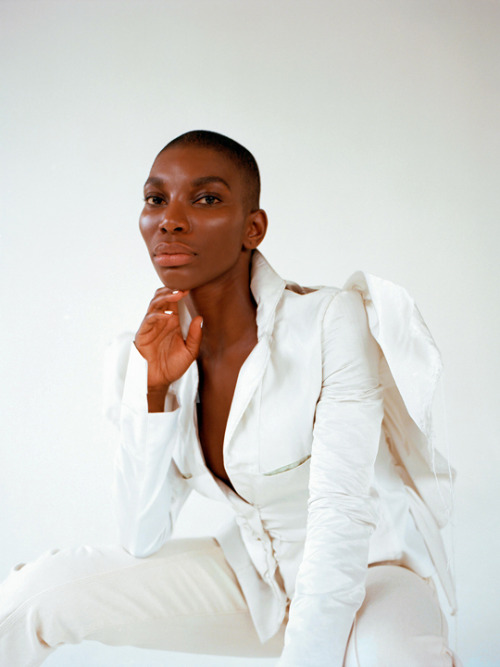 flawlessbeautyqueens:Michaela Coel photographed by Laura McCluskey for Roundtable Journal (2018)