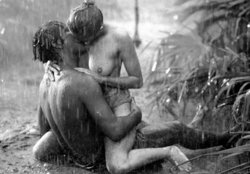 saythankyoumaster:  What else would you do in this rain?