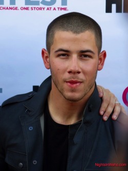 wehonights:  Nick Jonas &amp; show creator Byron Balasco in West Hollywood for the LGBT OUTFEST film festival to discuss his budding gay MMA fighter character on the DIRECTV show KINGDOM