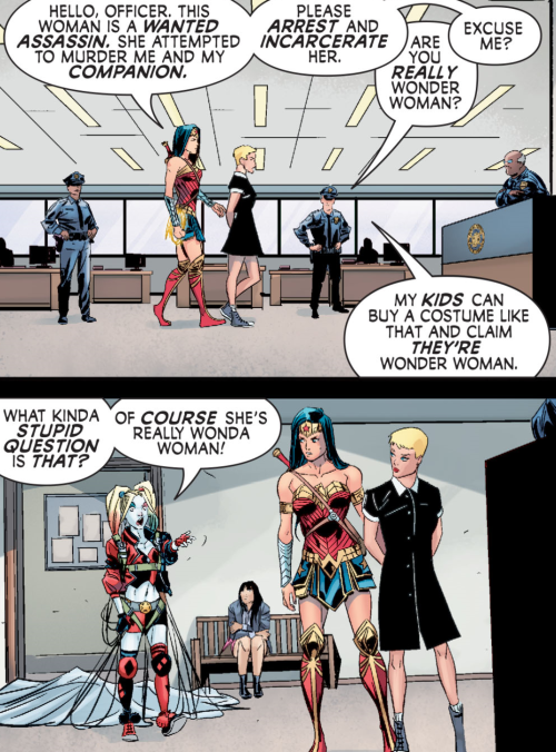 nudityandnerdery:  why-i-love-comics:  Wonder Woman: Agent of Peace #1 - “Commitment to Chaos” (2020) written by Amanda Conner &amp; Jimmy Palmiottiart by Inaki Miranda &amp; Hi-Fi Colors  