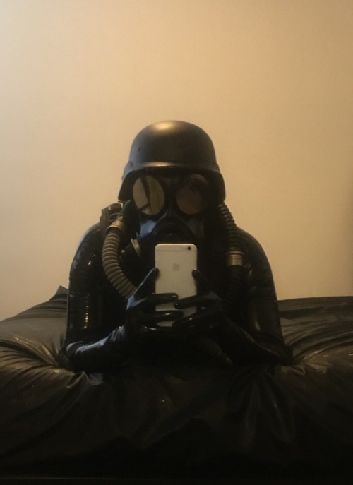 Spent the morning in rubber.