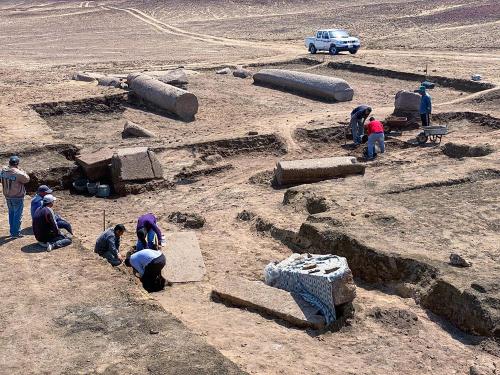  Ruins of Ancient Temple of Zeus Unearthed in EgyptEgyptian archaeologists unearthed the ruins of a 