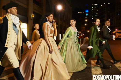 marorie7: Cast of Hamilton in Cosmopolitan 