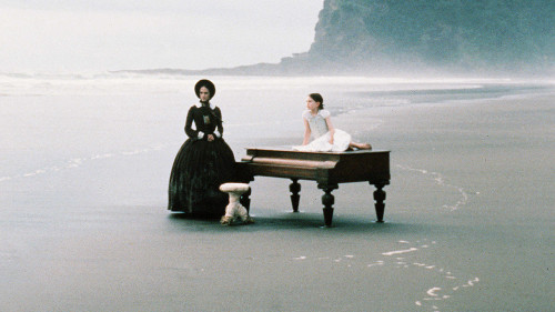 The Piano, 1993, Karekare Beach, Auckland, New Zealand, dir. Jane Campion aka Dame Elizabeth Jane Ca
