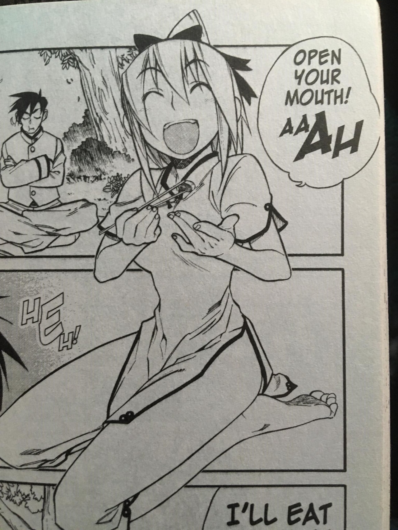 Manga tickle torture