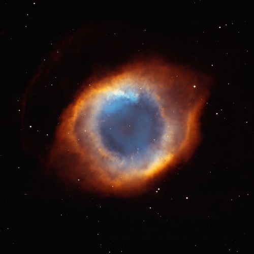 Say hello to the Helix Nebula In 2001 and 2002, our Hubble Space Telescope looked at the Helix Nebul