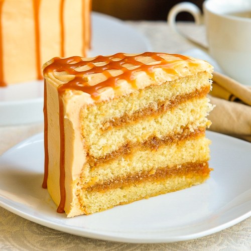 ransnacked:  caramel cake | rock recipes