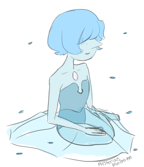 Porn photo mysteriousmaiden:  blue pearl is cute <3