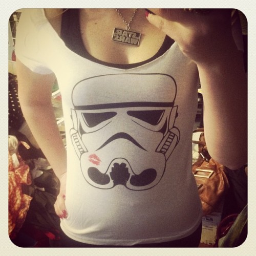 superspacechick:  #Stormtrooper love   hot