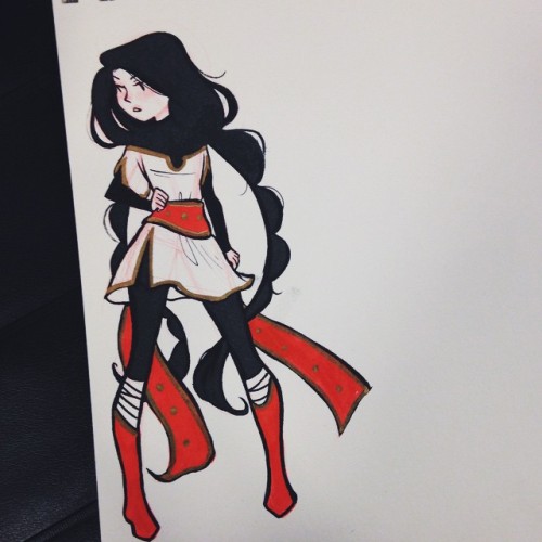 mayakern:  can’t remember if i posted these doodles of saidi or notfrom my instagram