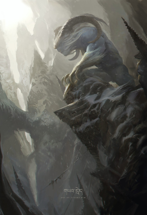 artissimo:  the yeti by stuart kimSpectrum 7: The Best in Contemporary Fantastic Art