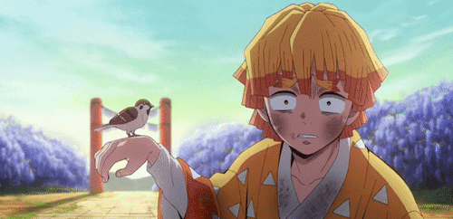 yes-i-love-dreaming:Zenitsu and Chuntaro