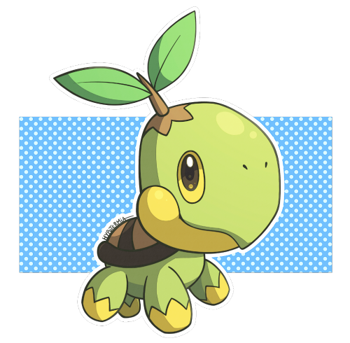 December Pokémon Challenge 2021, 2/31: Turtwigthe tiny leaf Pokémon!(wanna suggest a pokémon for me 