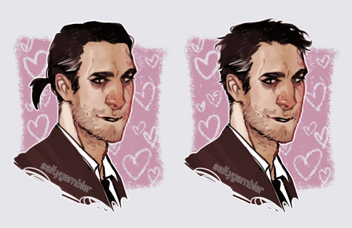 paladaddydanse: thirsty anons wanted me to draw more of the bae ❤️ 
