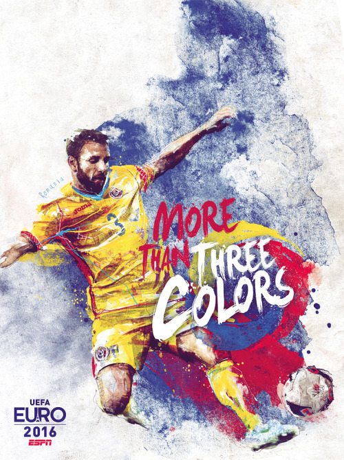  Une explosion de couleurs et d’émotions pour illustrer la ferveur du football.Par Florian Nicolles 