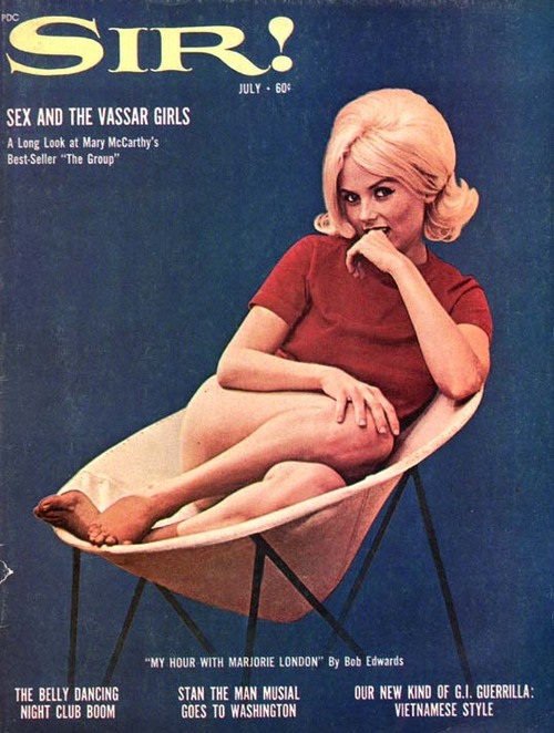 Porn photo Sir! magazine, July 1964