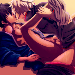 yaoiforeros:  Posted: Yaoi for Eros Art by: lavitaacolori