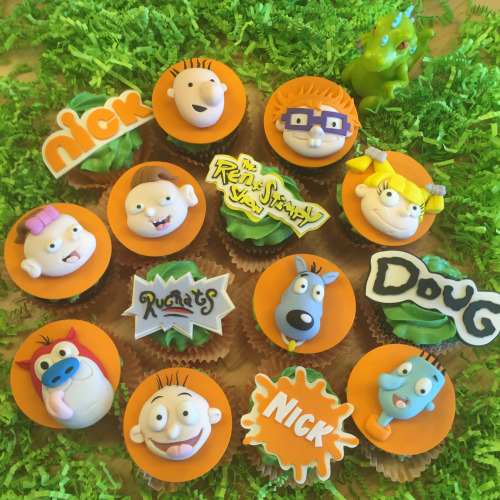 thesplatofficial:Chuckie better watch it! Huge thanks to @nerdachecakes for making cupcakes for @nic