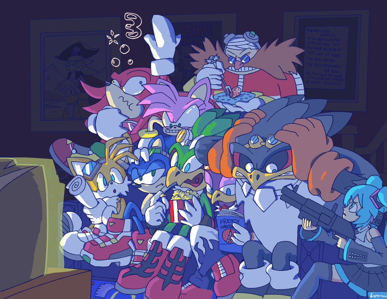 Sonic fanart by Rio07 on Newgrounds