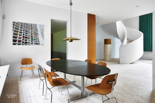 interiordesignmagazine: B-Architecten Draws on Modernist Archetypes for Remodel of 1930’s Belgian Ho