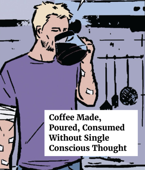 Comic Clint Barton + Text Posts