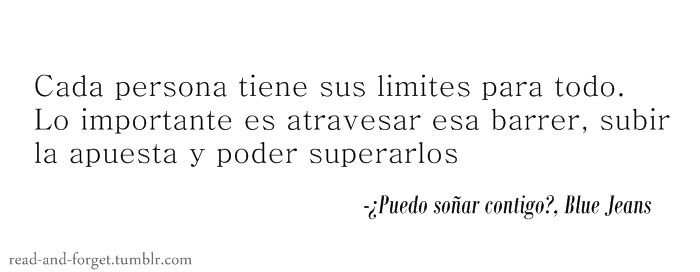 read-and-forget:  ¿Puedo soñar contigo?, Blue Jeans