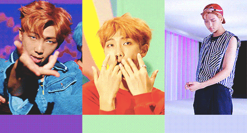 Kim Namjoon X MV Color Palette