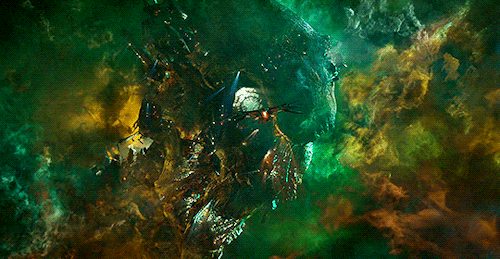 peggycarters:The Marvel Challenge: 2/10 movies → Guardians of the GalaxyI look around at us and you 