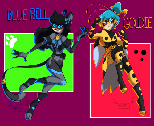 So This Is Are My Redesign For Ladynoire And Mr. Bug