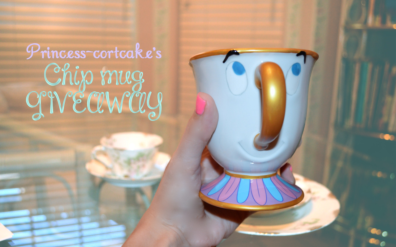 princess-cortcake:  PRINCESS-CORTCAKE’S CHIP MUG GIVEAWAY! Prize: Walt Disney World