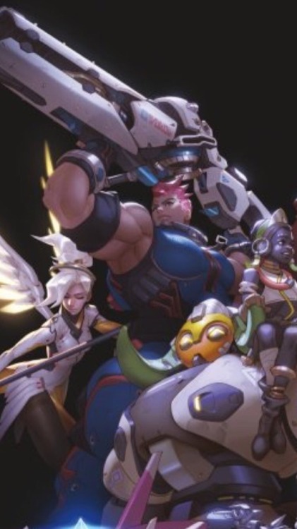 overwatchxreader:Has anyone seen this? This is official Blizzard art, and look at Zarya’s arms