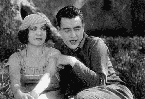 matineemoustache:  Renée Adorée &amp; John Gilbert in The Big Parade (King