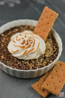 sweetoothgirl:    S’mores Creme Brulee