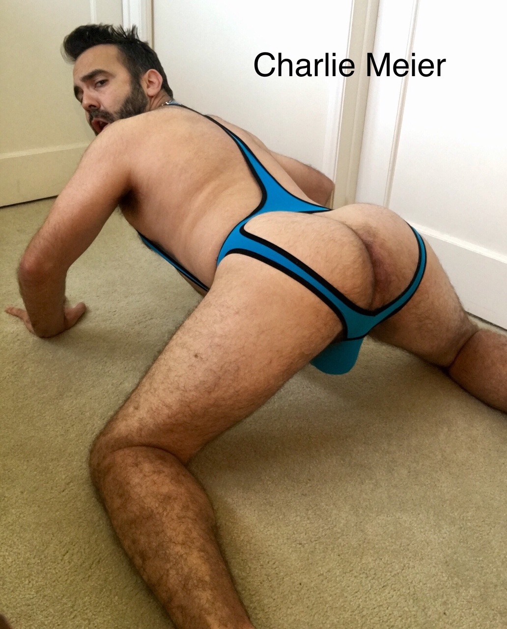 charliemeierexposed:  Sexy new singlet.  All pics public domain. Email: sexyhairycharlie@yahoo.com Whatsapp: