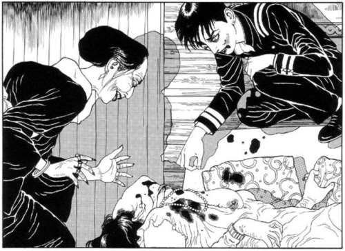pickypicnic:The Laughing Vampire, Suehiro Maruo