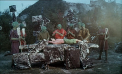 atomic-flash:  ‘The virgin sacrifice to the gods of a ghastly galaxy!&rsquo; - The 1967 UK campy cult sci-fi mystery, The TERRORNAUTS (Directed by Montgomery Tully, Amicus Productions)